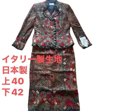 CLAIR 이탈리아제 원단 수트 상의 40 하의 42 일본제