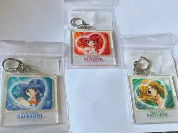 마법기사 레이어스 아크릴 키링 3개 세트