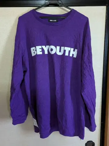 WIND AND SEA 긴팔 티셔츠 / 퍼플 / XL