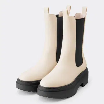 [ GU ] 볼륨 밑창 사이드 고어 부츠