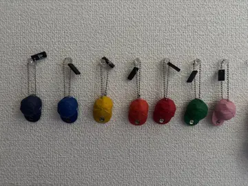 뉴에라 가챠가챠 키링 7개 세트 컴플리트