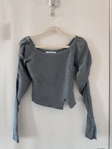 Herlipto 2way Rib Slit Top