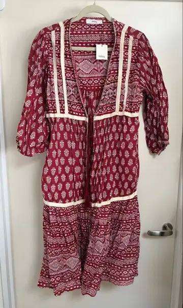 홀리데이 보헤미안 롱 가디건 택 포함 새상품