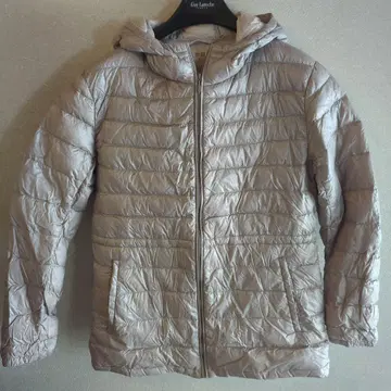 UNIQLO 후드 부착 다운 자켓 XL 베이지