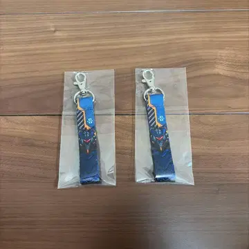 스트랩 2개 세트 파랑 블랙