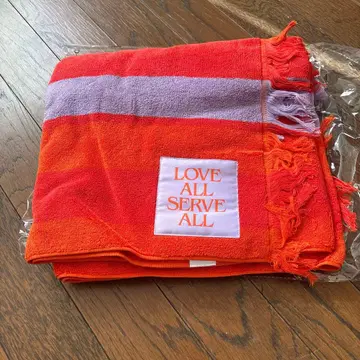 후지이 카제 LOVE ALL SERVE ALL 타월