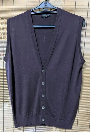 새상품급 존스메들리 베스트 남성용 와인색