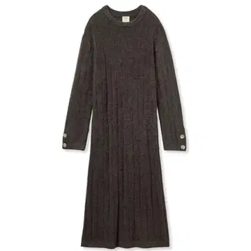 gelato pique 핫 스무디 와이드 리브 원피스 (DGRY)