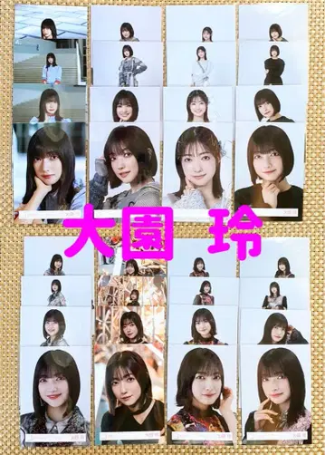 사쿠라자카46 오오조노 레이 8종 컴프 모음