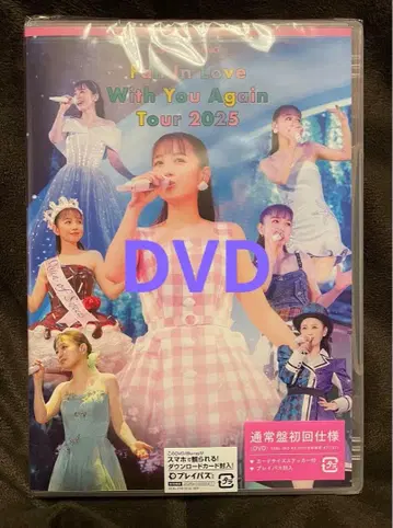 니시노 카나 DVD 일반ver 초회 사양 미개봉 2025 투어