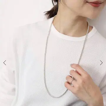 SLOBE IENA 메탈 비즈 목걸이