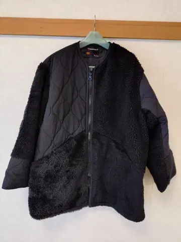 TOWNCRAFT 플리스 자켓 블랙