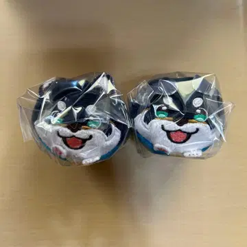 토토노우 니지산지 모치코로링 봉제인형 마스코트2 쿠로이 시바