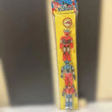 포피 신 겟타로보 소프트 비닐 드래곤 라이거 포세이돈 3체 쇼와 레트로