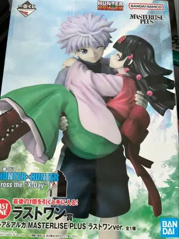 제일복권 hunter x hunter 라스트 원상 키루아&아르카 피규어