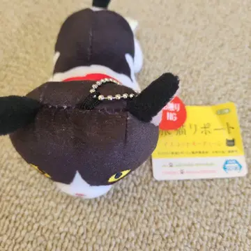 고양이 봉제 인형 키링 포함