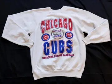 빈티지 CHICAGO CUBS 스웨트 셔츠 L USA제 80s