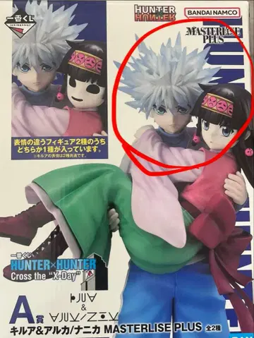 HUNTER x HUNTER 키루아&아르카 피규어