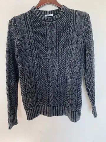 BAYFLOW 니트 스웨터 인디고 M