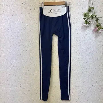택 포함 새상품 10 PATTERN LEGGINGS 10 패턴 레깅스 L