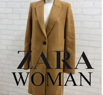 새상품급 ZARA 카멜 롱 코트