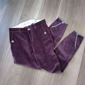 KENTUCKY 코듀로이 팬츠 38 와인 레드