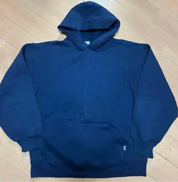 90s USA제 RUSSELL ATHLETIC 후드티 네이비 L 사이즈