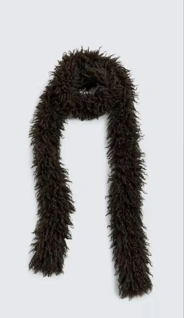 인조 모피 스카프 Harry Lambert ZARA 콜라보