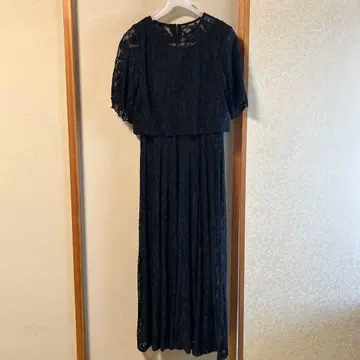 블랙 레이스 맥시 드레스 2세트