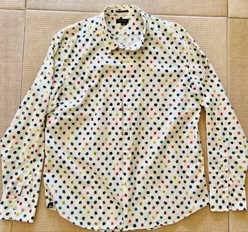 폴 스미스 도트 무늬 셔츠 XL