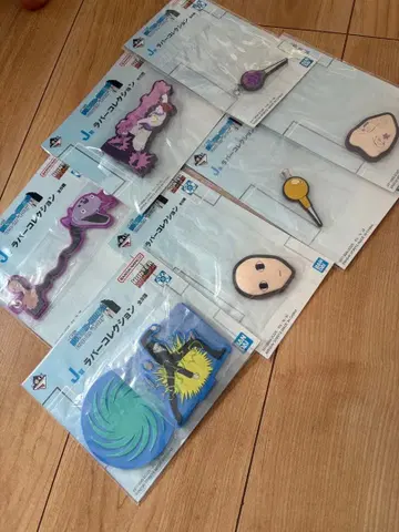 HUNTER x HUNTER 제일복권 J상 러버 컬렉션 7종류