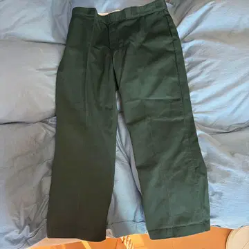 874 오리지널 핏 다크 그린 팬츠