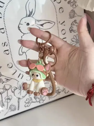 고양이 캐릭터 키링