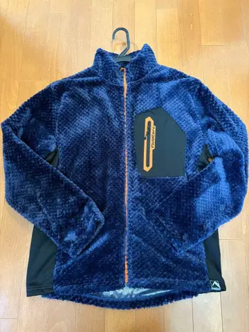 플리스 자켓 네이비