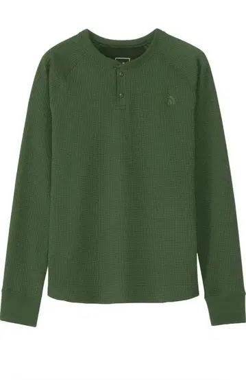 [ THE NORTH FACE ] 다크 그린 L 헨리넥