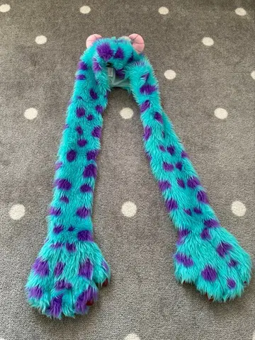 Disney PIXAR 팬캡 스카이블루 보라색