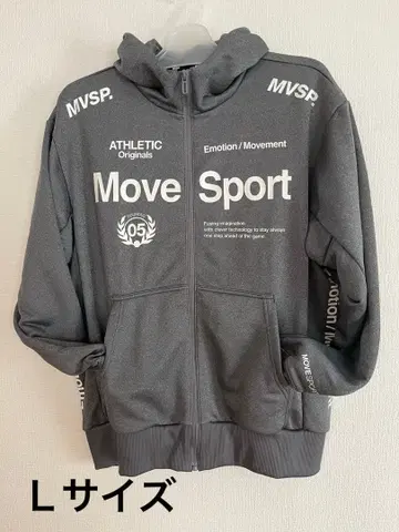 데상트 라이트 스무스 맨투맨 오센틱 로고 후디