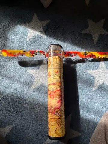 지도 도안 만화경