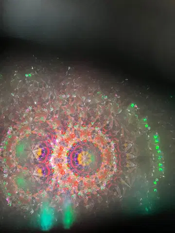 지도 도안 만화경