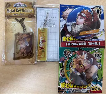 나의 히어로 아카데미아 히로아카 호크스 캔뱃지 아크릴 키링