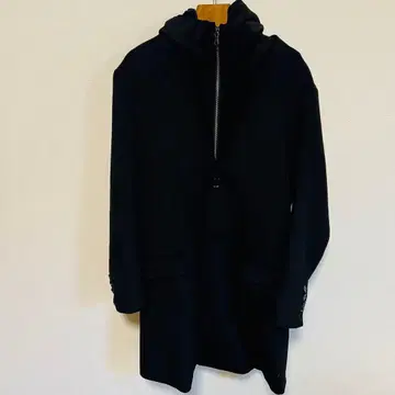 VOGUISH 블랙 체스터 코트 M