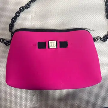 Save my bag 핑크 숄더백 체인 스트랩