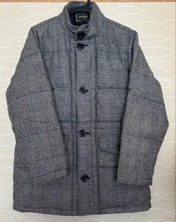 BUONO 퀼팅 자켓 M 그레이 계열 체크