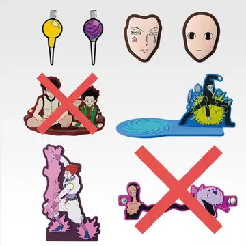 제일복권 HUNTER x HUNTER J상 러버 컬렉션 5종