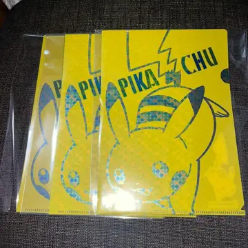 피카츄 클리어 파일 포켓몬 센터 한정판