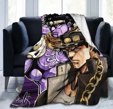 죠죠의 기묘한 모험 플리스 담요