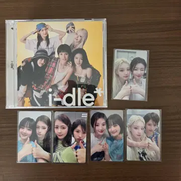 i-dle 도시락 fc 트레이딩 카드 컴프+CD 5장