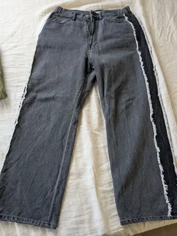 니코앤드 리메이크 데님 블랙 m