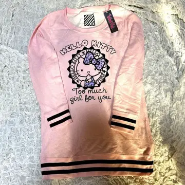 헬로키티 표범 무늬 롱 트레이닝복 미사용 새상품