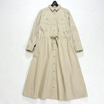 새상품급 2024년 마드모아젤 논논 7.9OZ 내추럴 데님 원피스